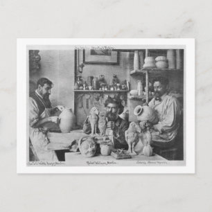 Carte Postale Les frères Martin dans le studio du Southall