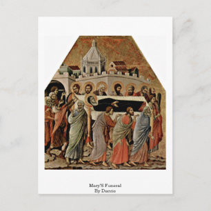 Carte Postale Les Funérailles De Mary Par Duccio