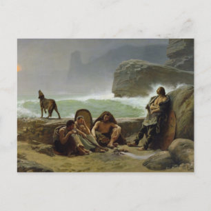 Carte Postale Les gardes-côtes gaulois, 1888