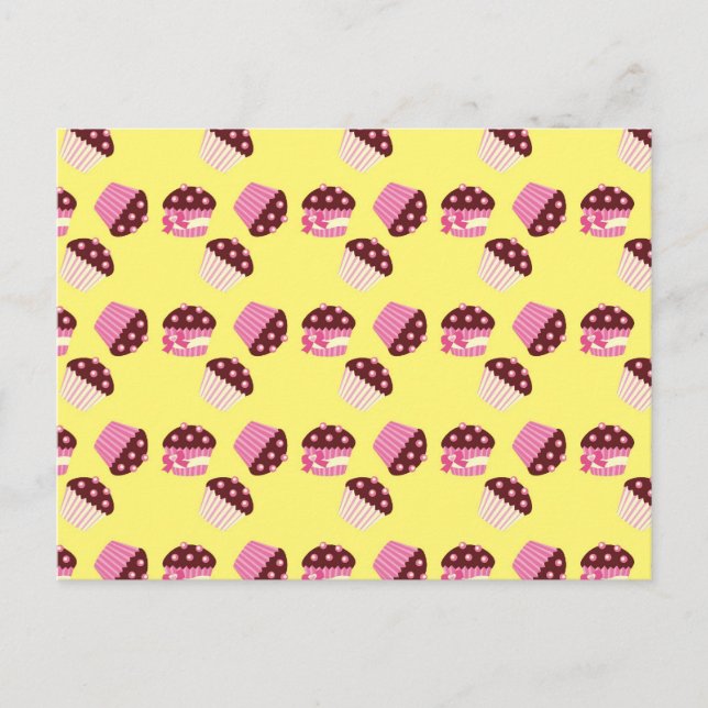 Carte Postale Les gâteaux mignons (Devant)