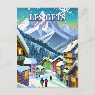 Carte Postale Les Gets : Authenticité Montagnarde
