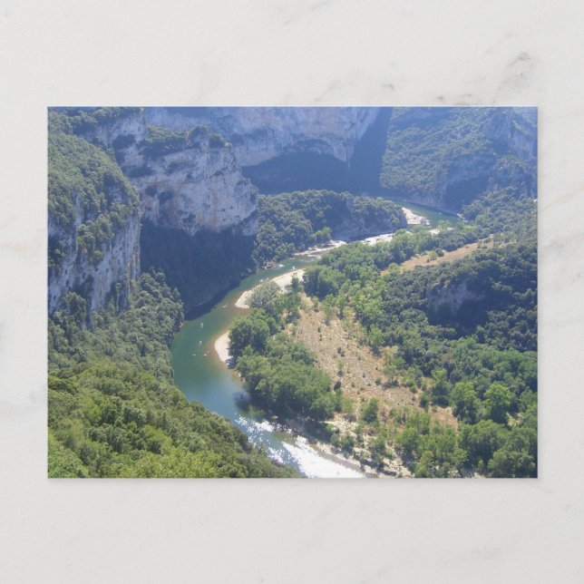 Carte Postale Les gorges de l'Ard � che - (Devant)