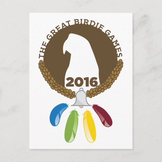 Carte Postale Les Grands Jeux de Birdie 2016 ! (Devant)