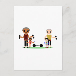 Carte Postale Les Grands Peuvent Soulever