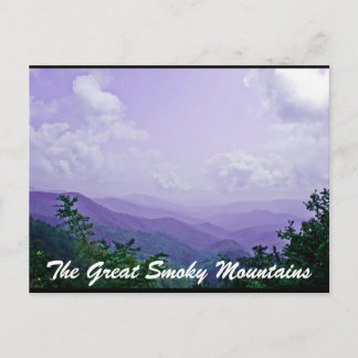 Carte Postale Les Grands Smoky Mountains