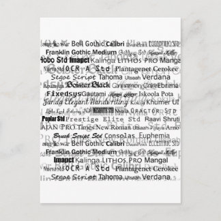 Carte Postale Les graphistes rêvent