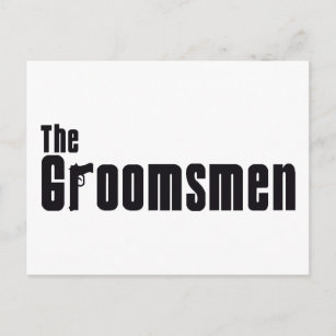 Carte Postale Les Groomsmen (Mafia)