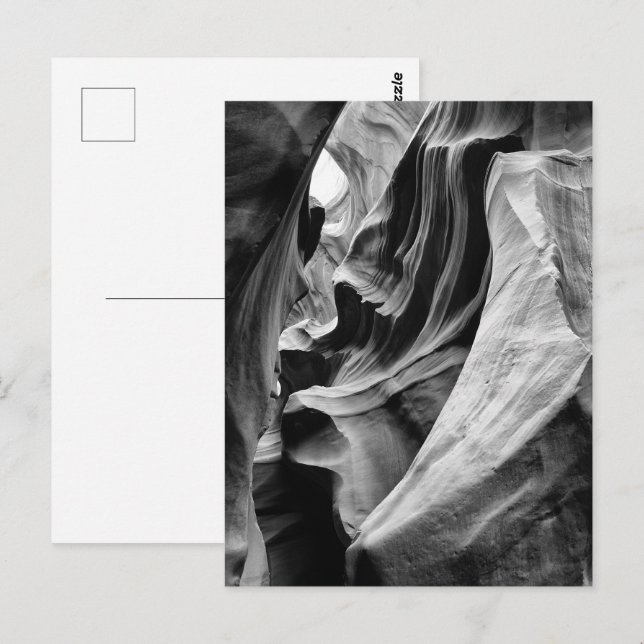 Carte Postale Les grottes du canyon d'Antelope (Devant / Derrière)