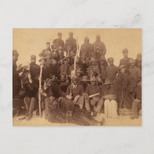 Carte Postale Les guerriers du buffle : la cavalerie noire améri