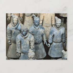 Carte Postale Les guerriers Terra-cotta, Xi'an, Chine