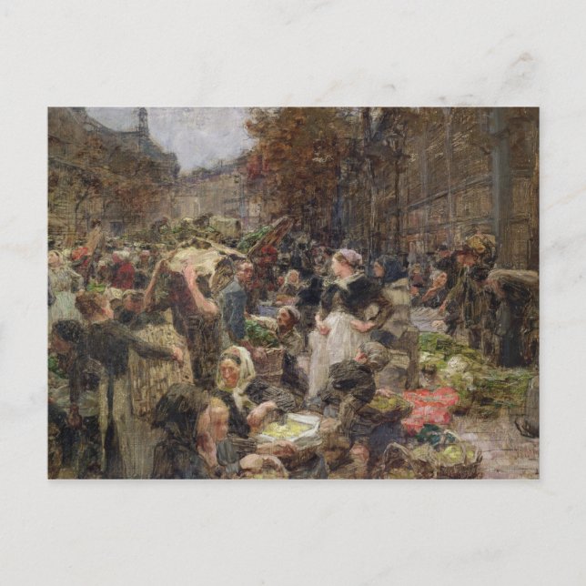 Carte Postale Les Halles (Devant)