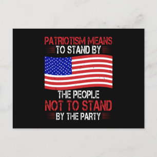 Carte Postale Les héros de l'élection américaine sont faits par 