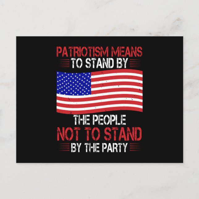 Carte Postale Les Héros Électoraux Américains Sont Faits Par Les (Devant)