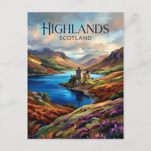 Carte Postale Les Highlands Royaume-Uni