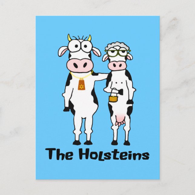 Carte Postale Les Holsteins (Devant)