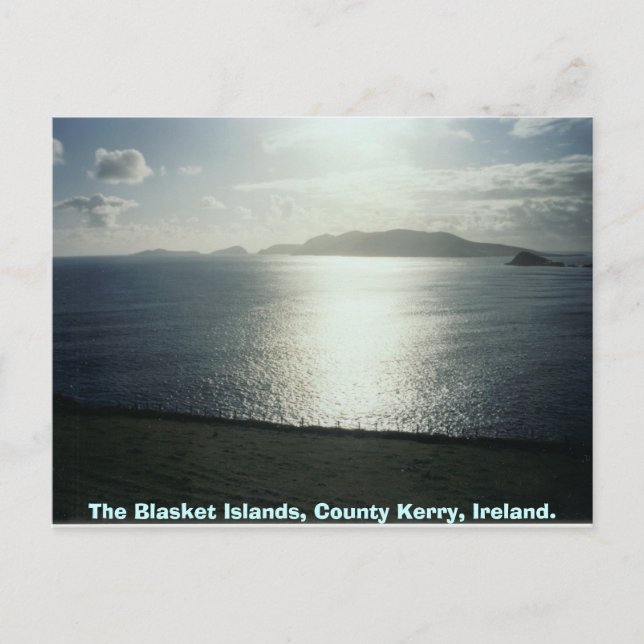 Carte Postale Les îles Blasket, comté de Kerry, Irlande (Devant)