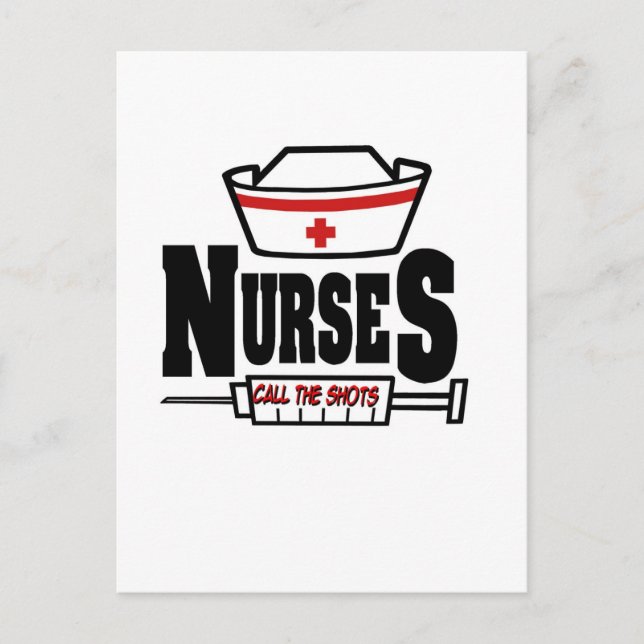Carte Postale Les Infirmières Appelent Les Tirs (Devant)