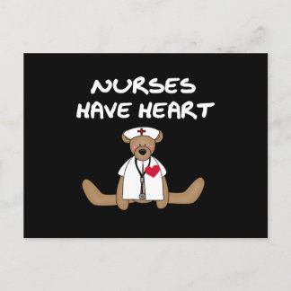 Carte Postale Les infirmières d'ours ont des T-shirts et des cad