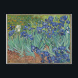 Carte Postale Les Iris Irises Vincent Van Gogh<br><div class="desc">Le nom original de cette oeuvre de Vincent Van Gogh (1853-1890) est Les Iris (en français... traduit en anglais, ce serait Irises). Il s'agit d'une peinture à l'huile sur toile réalisée en mai 1889 alors qu'il était dans l'asile mental. Il l'a peinte dans le jardin de l'hôpital. Profitez de votre...</div>