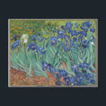 Carte Postale Les Iris Irises Vincent Van Gogh<br><div class="desc">Le nom original de cette oeuvre de Vincent Van Gogh (1853-1890) est Les Iris (en français... traduit en anglais, ce serait Irises). Il s'agit d'une peinture à l'huile sur toile réalisée en mai 1889 alors qu'il était dans l'asile mental. Il l'a peinte dans le jardin de l'hôpital. Profitez de votre...</div>