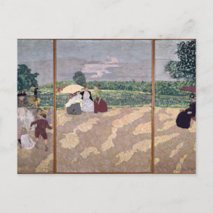 Carte Postale Les jardins publics