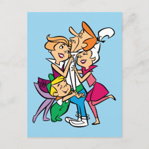 Carte Postale Les Jetsons   La famille