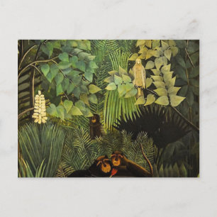 Carte Postale Les Joyeux Jesters Par Henri Rousseau