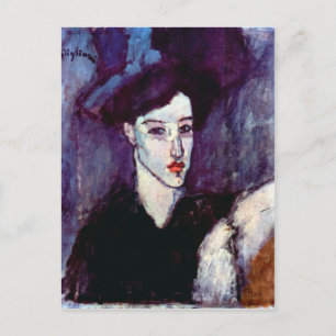 Carte Postale Les juifs par Amedeo Modigliani