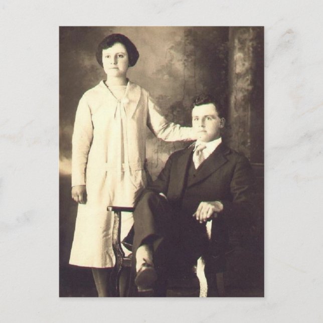 Carte Postale Les jumeaux en 1930 (Devant)