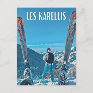 Carte Postale Les Karellis Station de ski