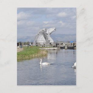 Carte Postale les Kelpies, Helix Park, Falkirk
