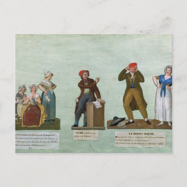 Carte Postale Les Knitters Jacobin (Devant)