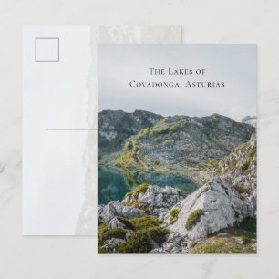 Carte Postale Les lacs de Covadonga, Asturies, Espagne voyage