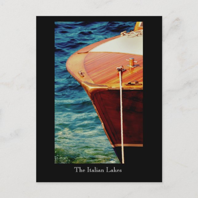 Carte Postale Les Lacs Italiens, Le Lac Majeur. (Devant)