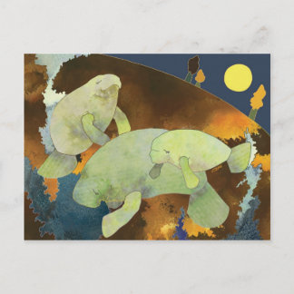 Carte Postale Les lamates épris de paix