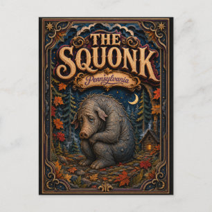 Carte Postale Les légendes de The Squonk Pennsylvania Popcut