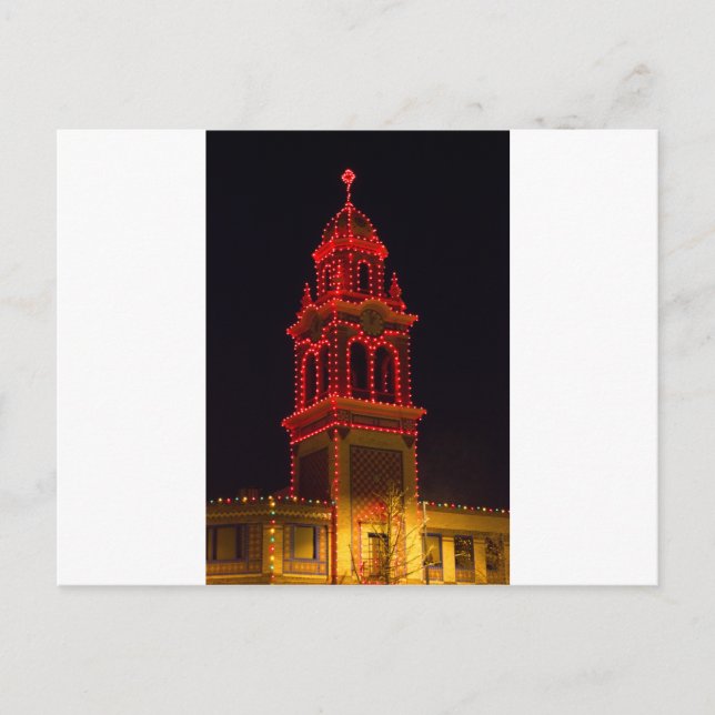 Carte Postale Les Lumières De La Plaza De Kansas City ! (Devant)