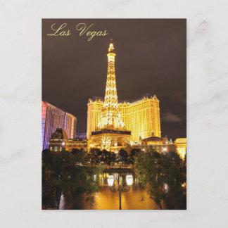 Carte Postale Les lumières de Las Vegas