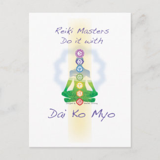 Carte Postale Les Maîtres Reiki Le Font Avec Dai Ko Myo