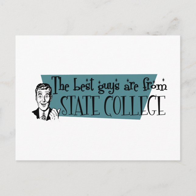 Carte Postale Les meilleurs sont de State College (Devant)