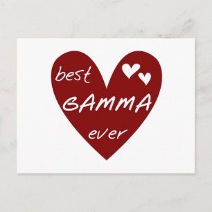Carte Postale Les meilleurs T-shirts et cadeaux de gamma de