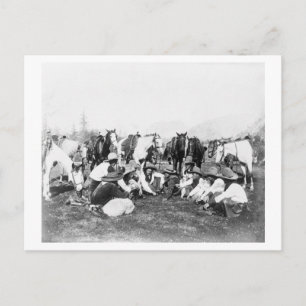 Carte Postale Les membres du Wild West Show de Pawnee Bill