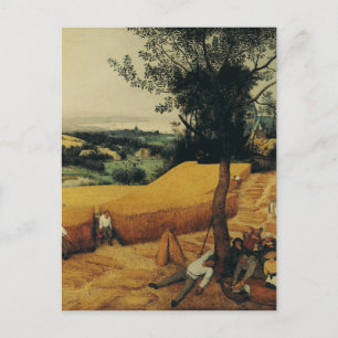 Carte Postale Les Moissonneurs par Pieter Brueghel l'Ancien