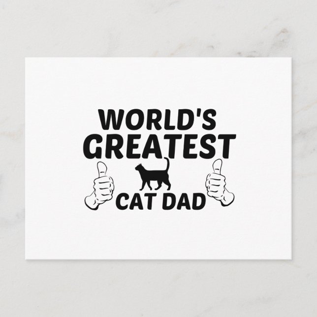 CARTE POSTALE LES MONDES LES PLUS GRANDS DE PÈRE CHAT (Devant)