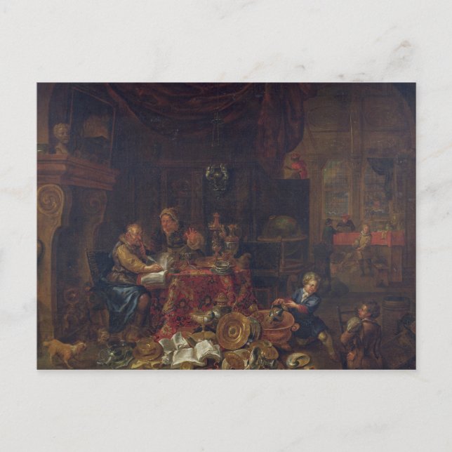 Carte Postale Les Moneylenders (Devant)