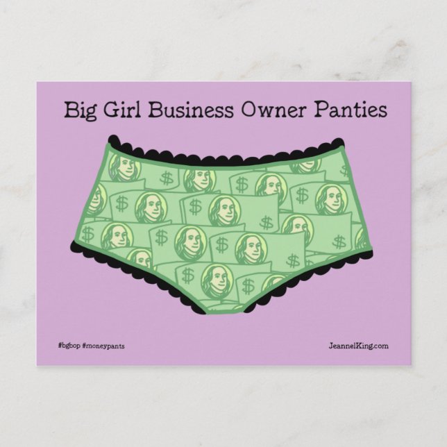 Carte Postale Les Moneypants BGBOP. (Devant)