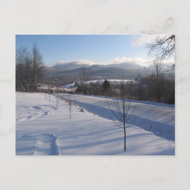Carte Postale les montagnes vertes de l'est (Devant)