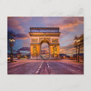 Carte Postale Les monuments   Arc de Triomphe, Paris France