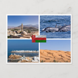 Carte Postale Les monuments du Sultanat d'Oman