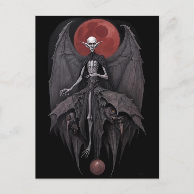 Carte Postale Les morts et les morts-vivants (Devant)